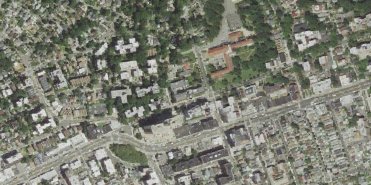 Aerial view of The Mary Louis Academy