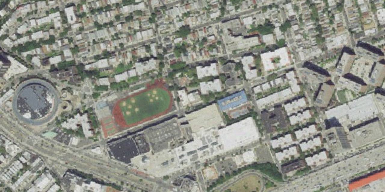 Aerial view of Cathedral Preparatory School and Seminary