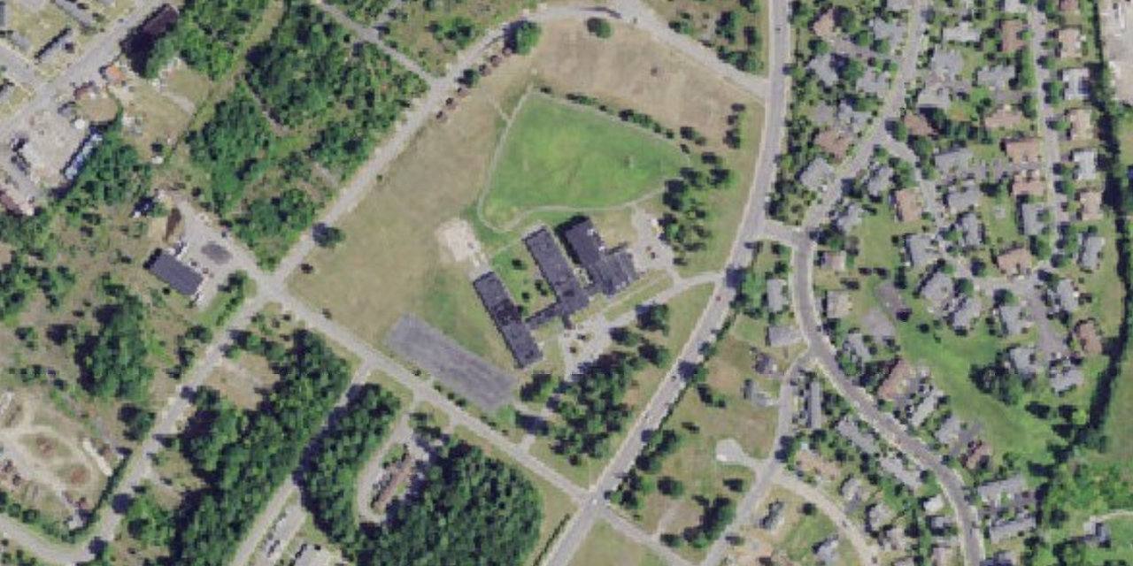 Aerial view of Seton Catholic