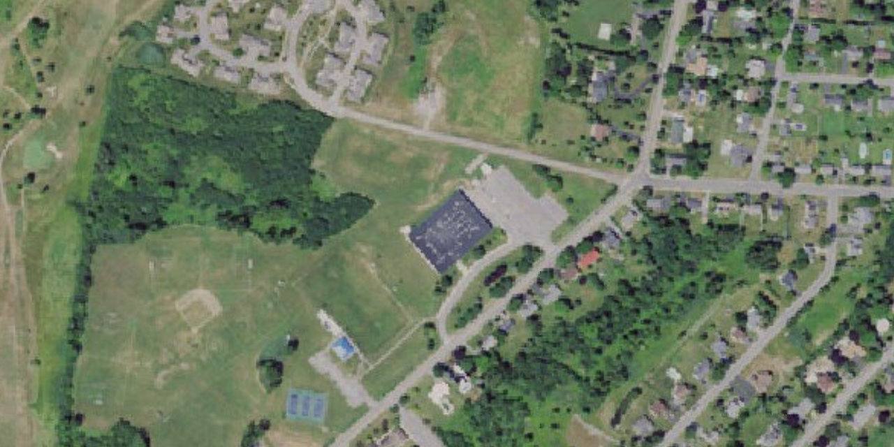 Aerial view of Immaculate Heart Central Junior/Senior High School