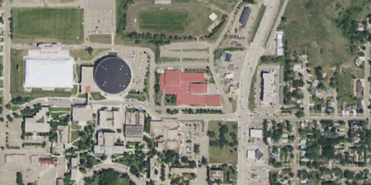 Aerial view of Bishop Ryan Catholic School