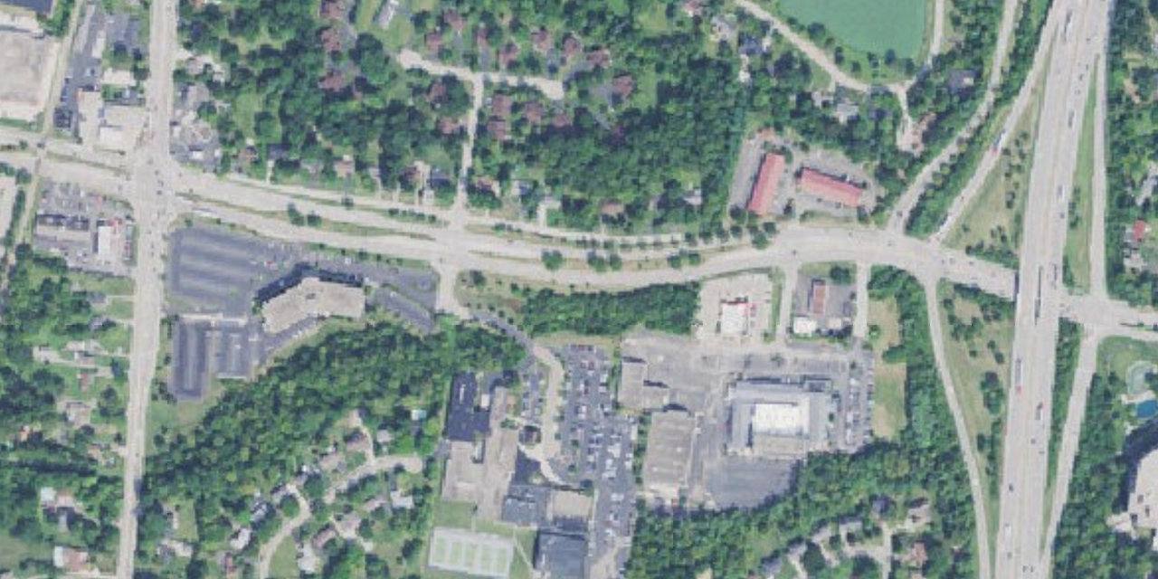 Aerial view of Ursuline Academy of Cincinnati
