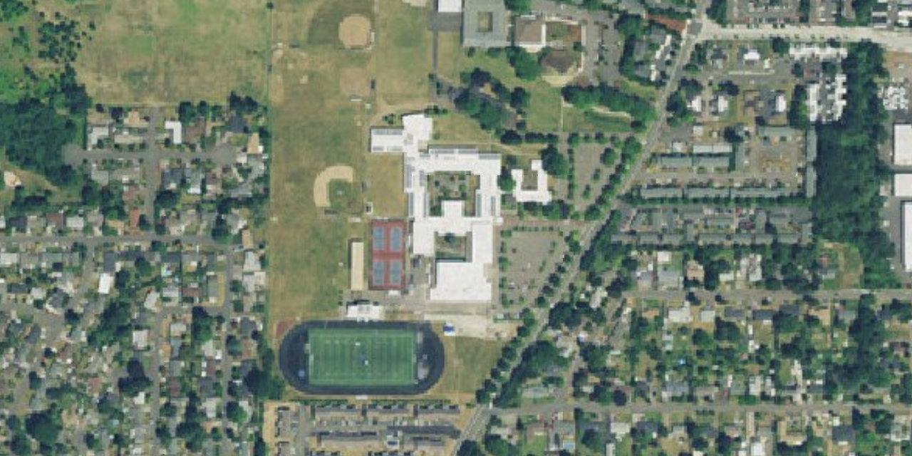Aerial view of La Salle Catholic College Preparatory