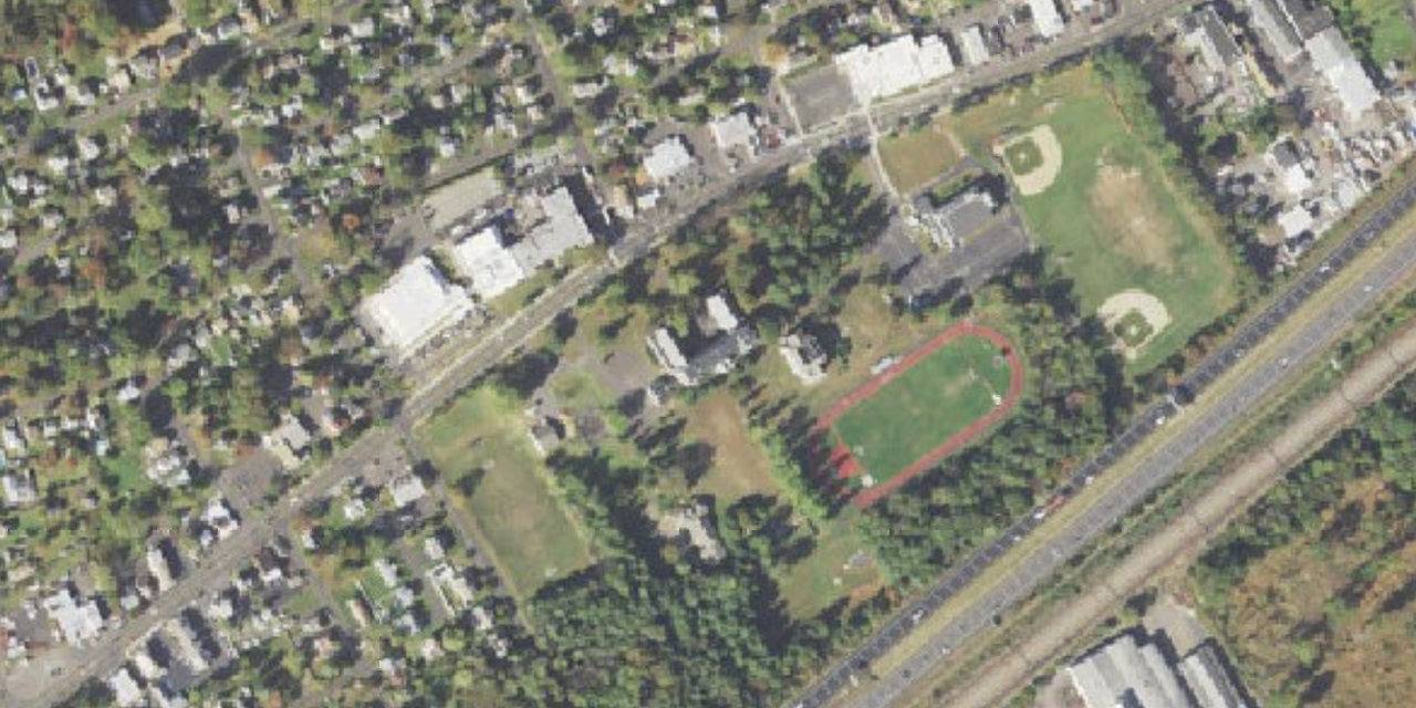 Aerial view of Holy Ghost Prep