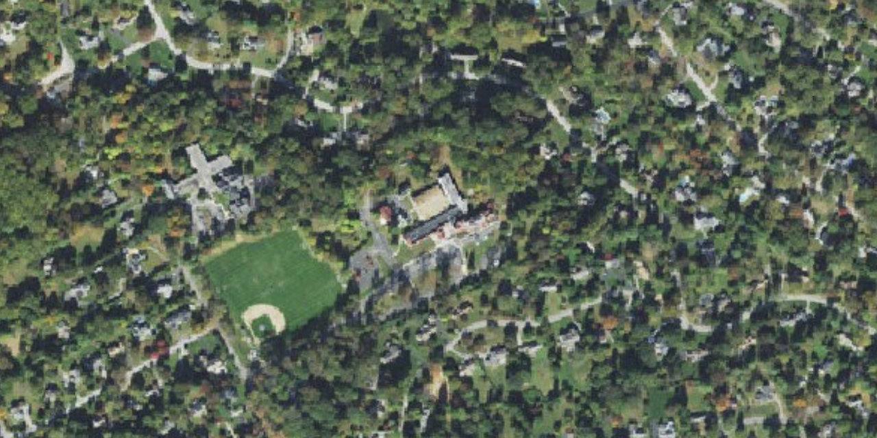 Aerial view of Devon Preparatory School