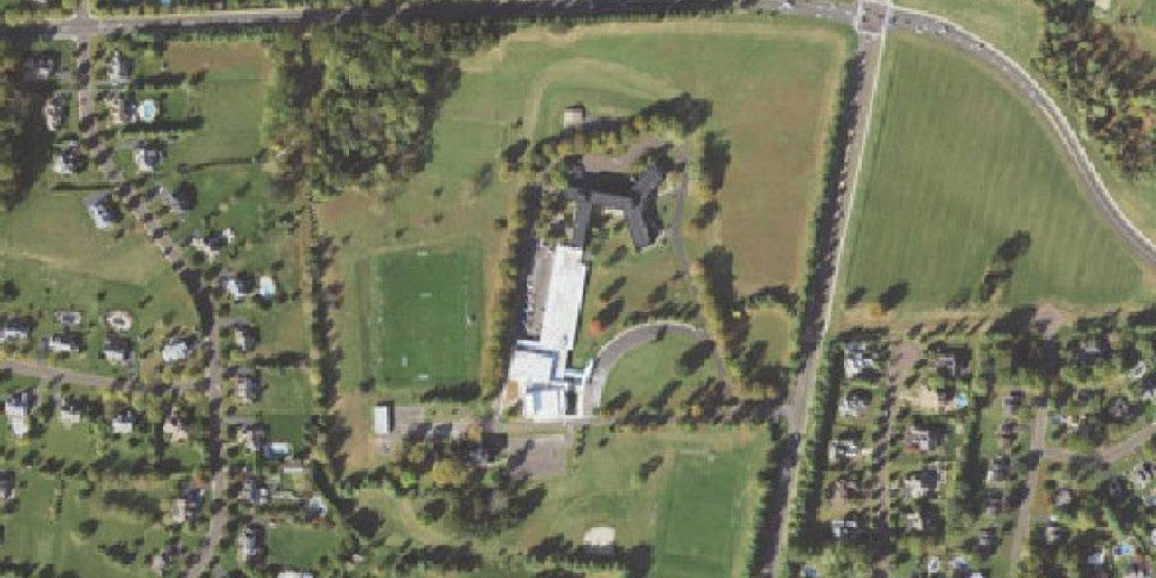 Aerial view of Villa Joseph Marie High School