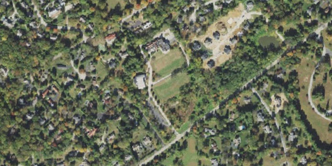 Vista aérea de Sacred Heart Academy Bryn Mawr