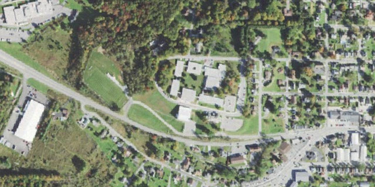 Aerial view of Bishop Carroll Catholic High School