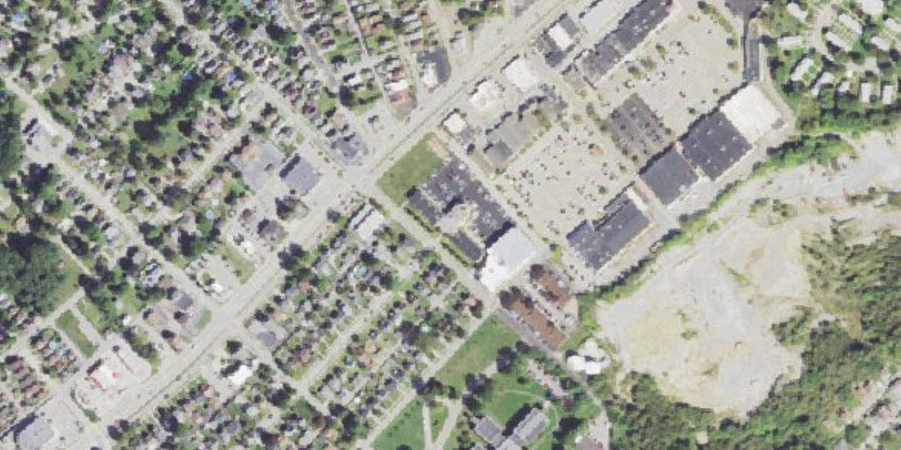 Aerial view of St. Joseph High School