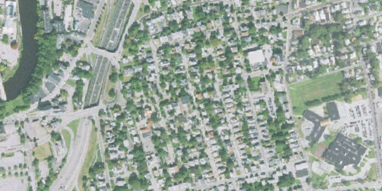 Aerial view of St. Raphael Academy