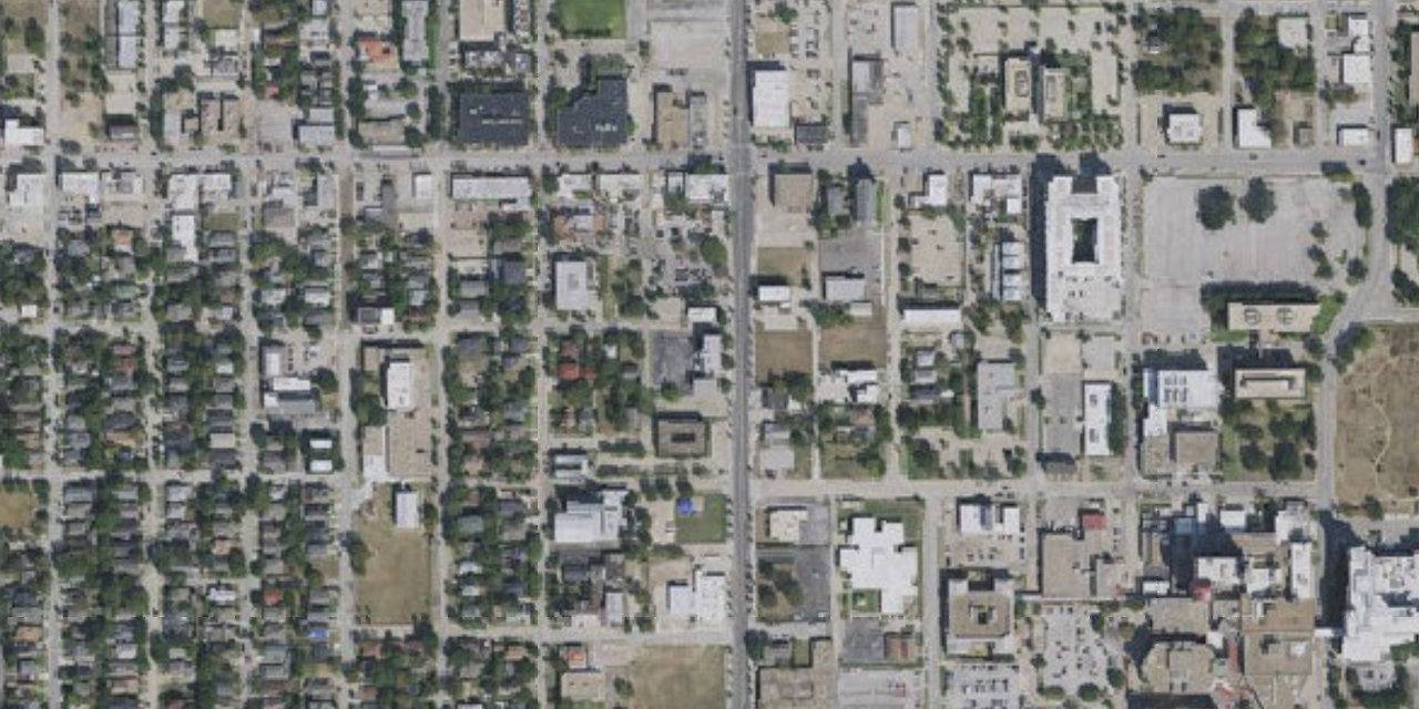 Aerial view of Cassata High School