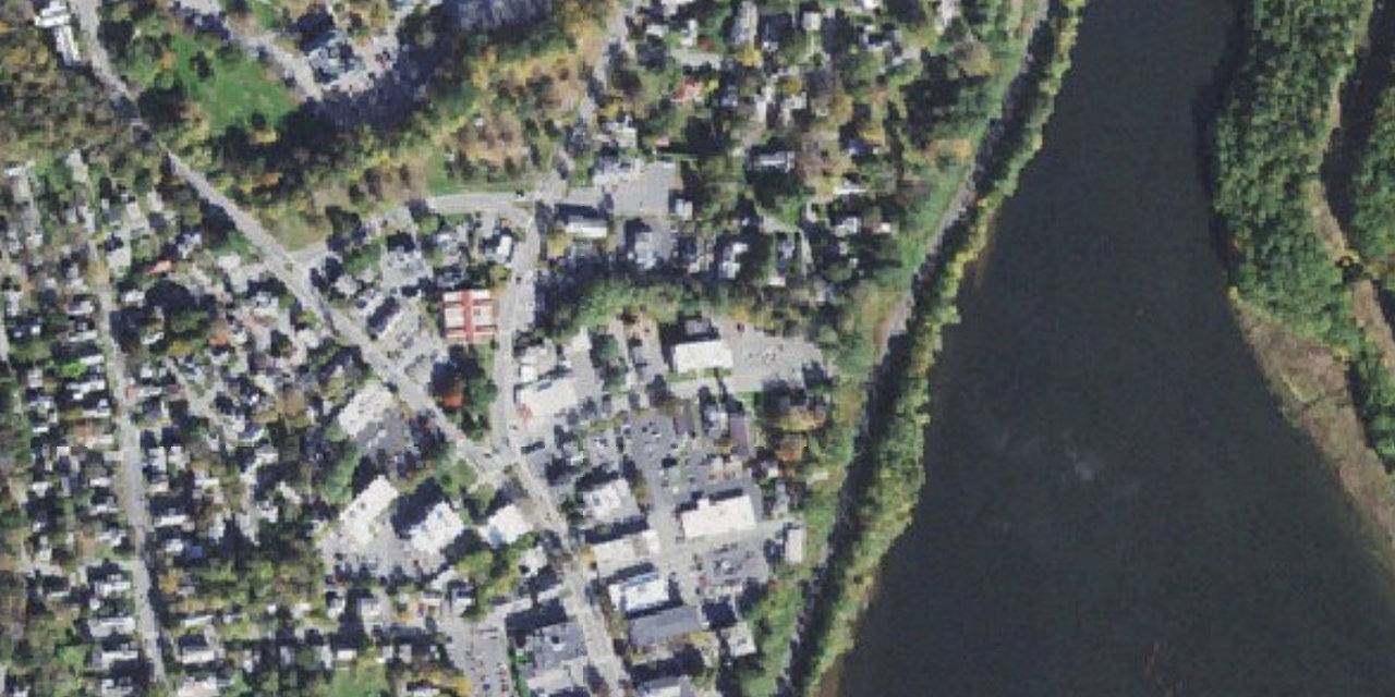Aerial view of St. Michael Catholic School
