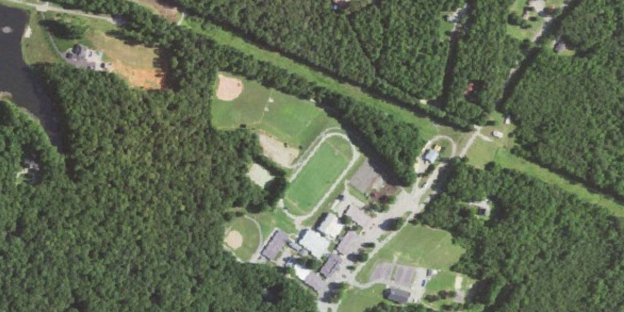 Aerial view of Blessed Sacrament Huguenot Catholic School