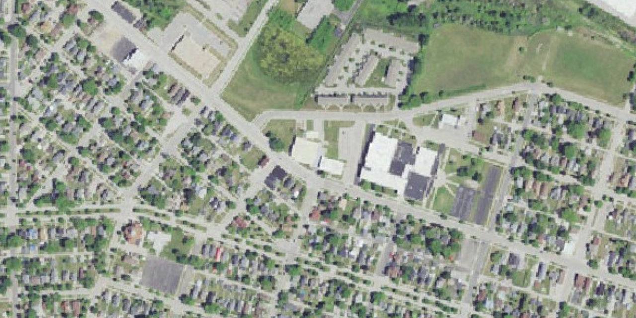 Aerial view of St. Thomas Aquinas Academy