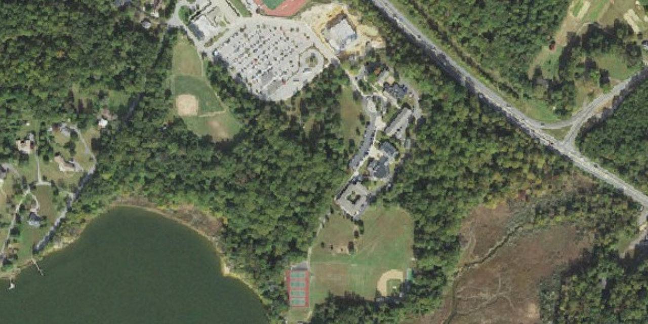 Aerial view of St. Mary's Ryken High School