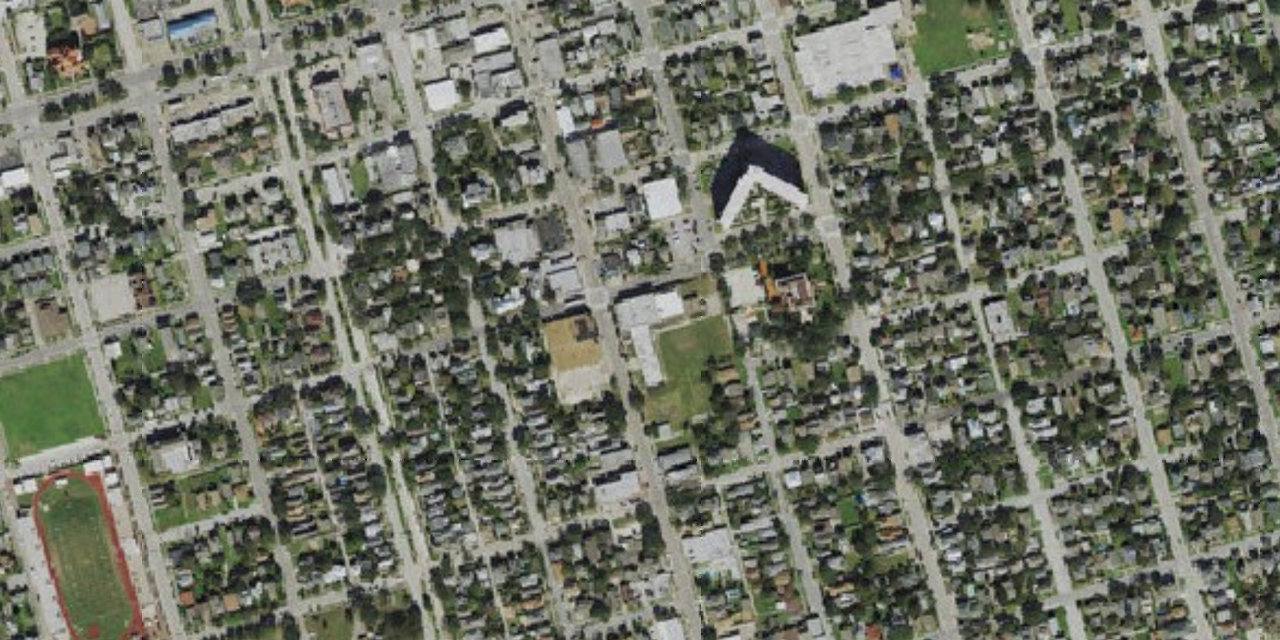 Aerial view of O'Connell College Preparatory School
