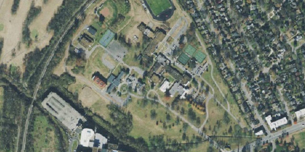 Aerial view of St. Cecilia Academy