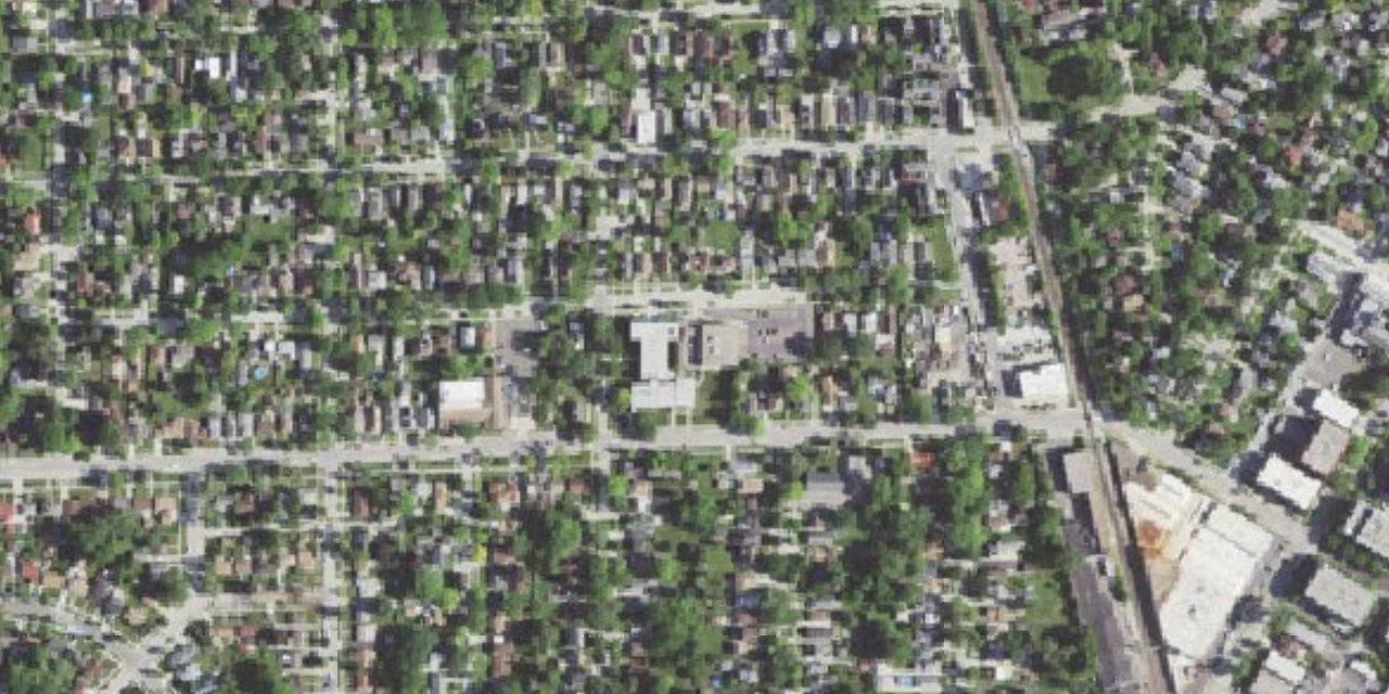Aerial view of Willows Academy