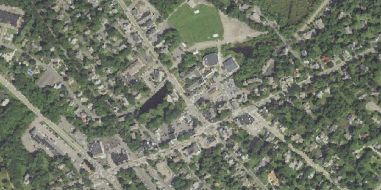 Aerial view of Montrose School
