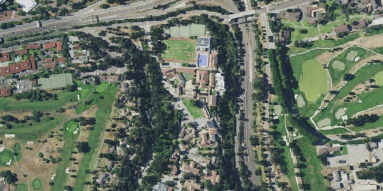 Aerial view of Santa Catalina School