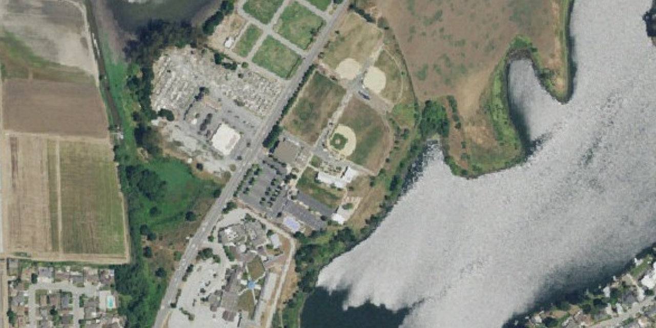 Aerial view of St. Francis High School Salesian College Prep