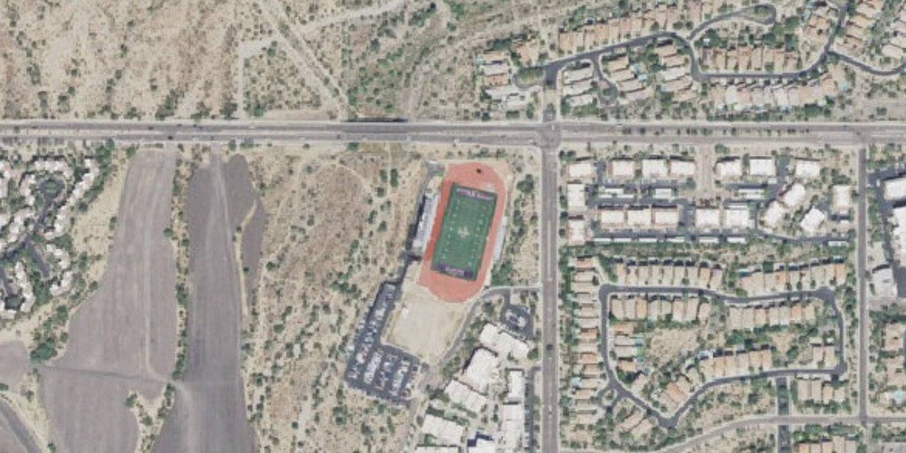 Aerial view of Notre Dame Preparatory