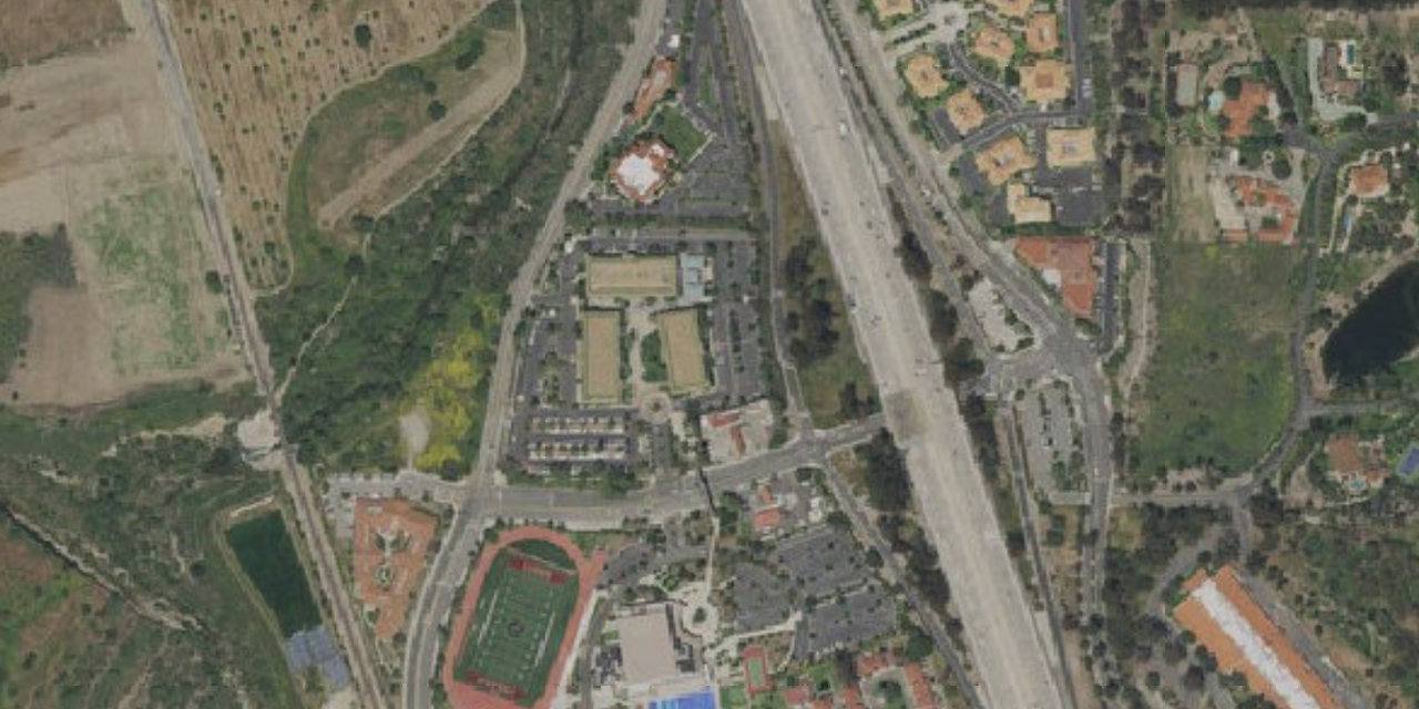 Aerial view of Jserra Catholic High School