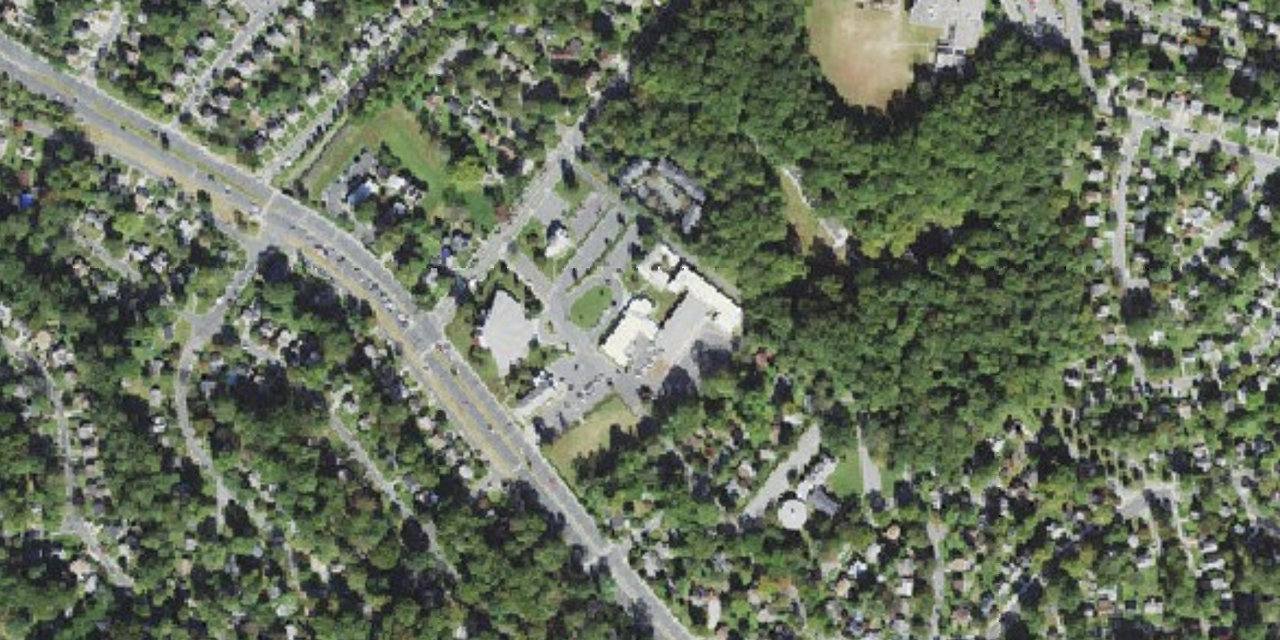 Aerial view of Avalon School