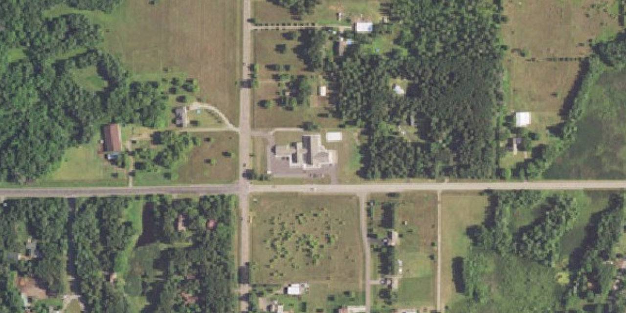 Aerial view of Immaculate Heart of Mary Academy