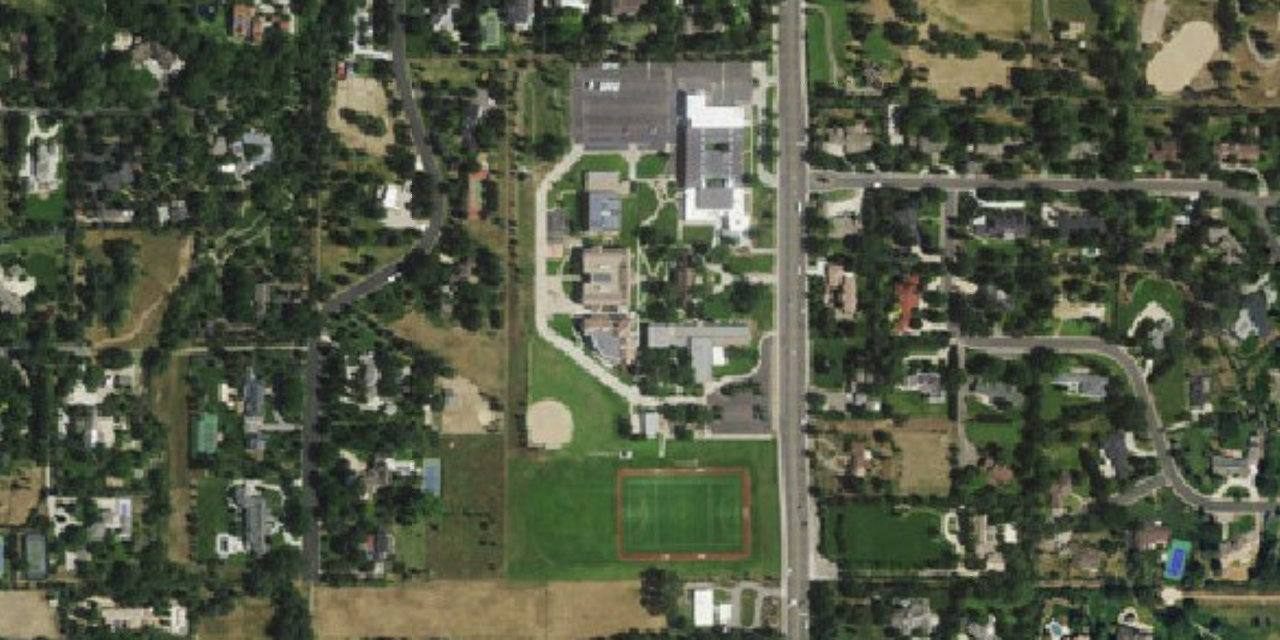 Aerial view of St. Mary's Academy