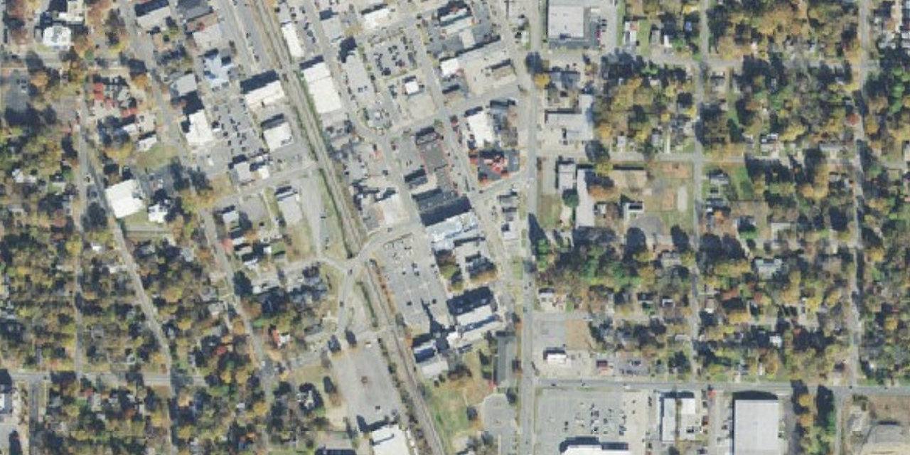 Aerial view of St. Joseph School