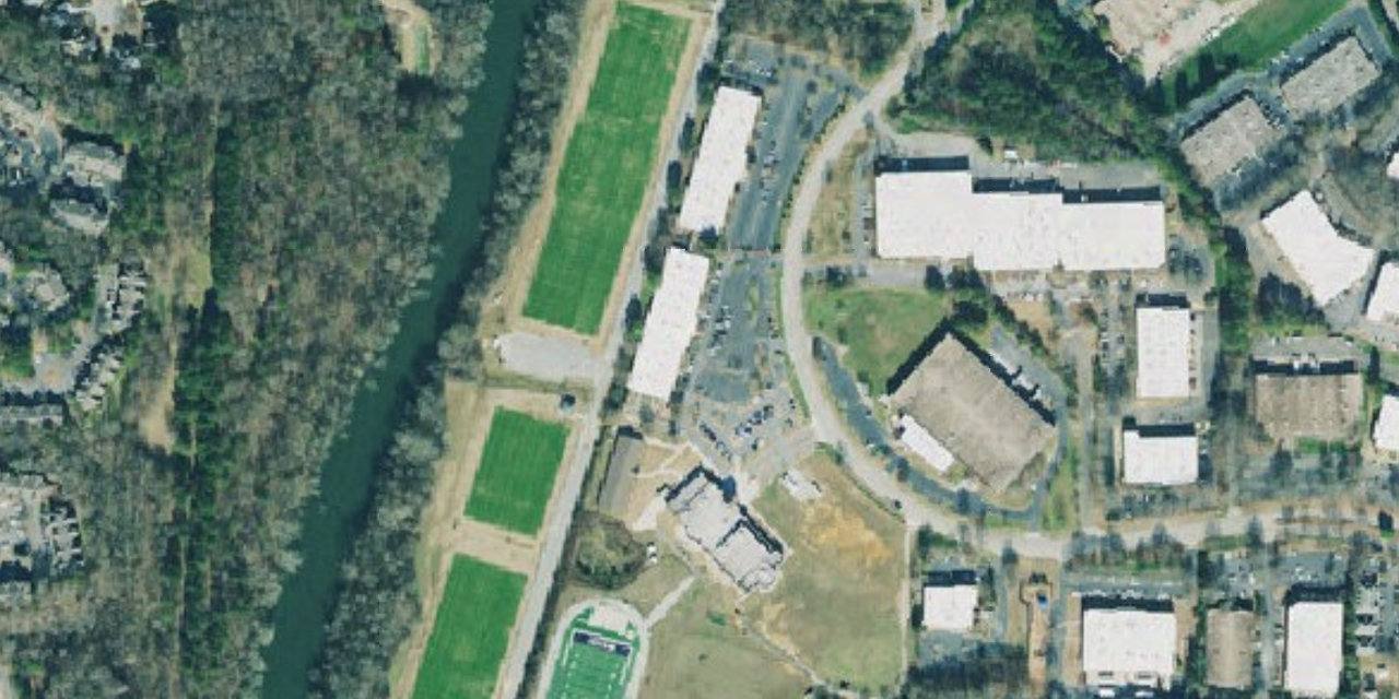 Aerial view of Notre Dame Academy