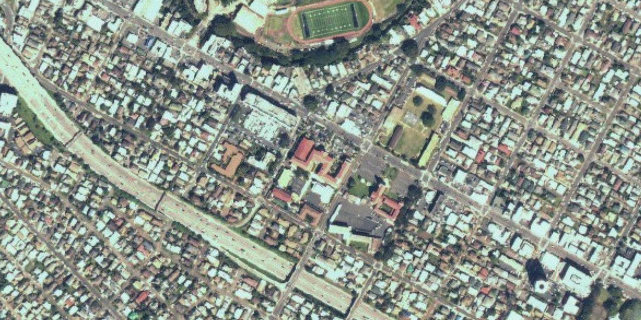 Aerial view of Sacred Hearts Academy