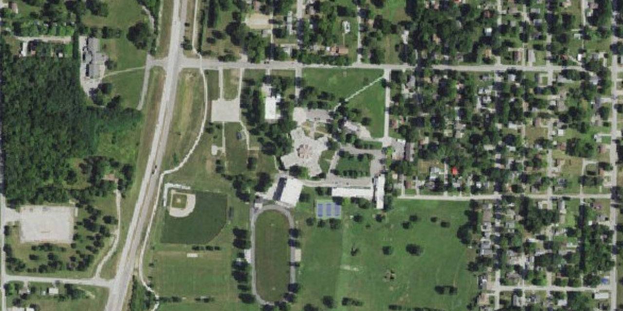 Aerial view of Maur Hill - Mount Academy