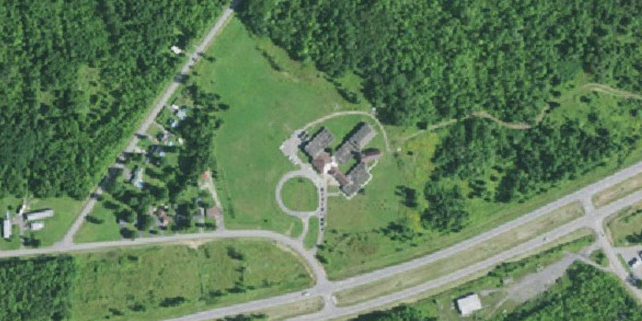 Aerial view of The Holy Name of Jesus Academy