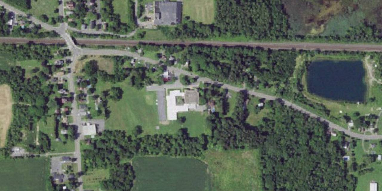 Aerial view of Mater Dei Academy
