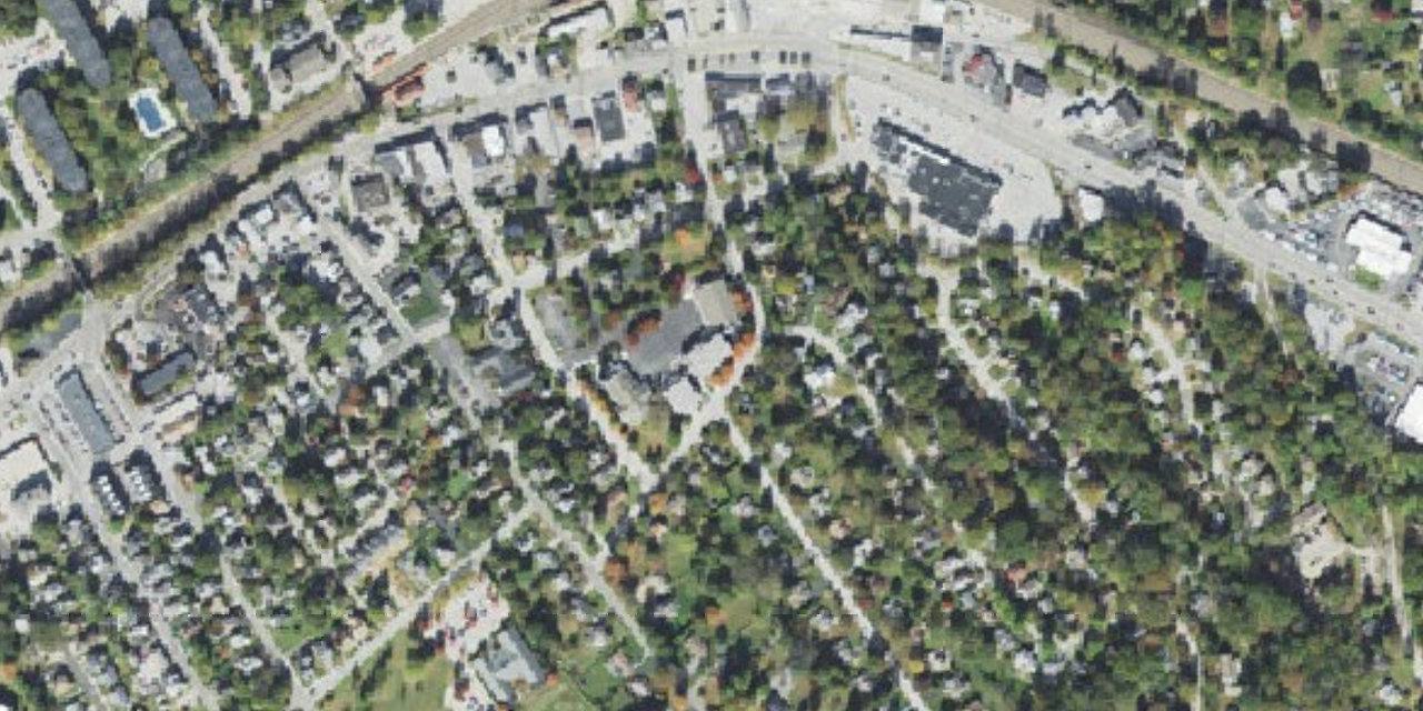 Aerial view of Regina Luminis Academy