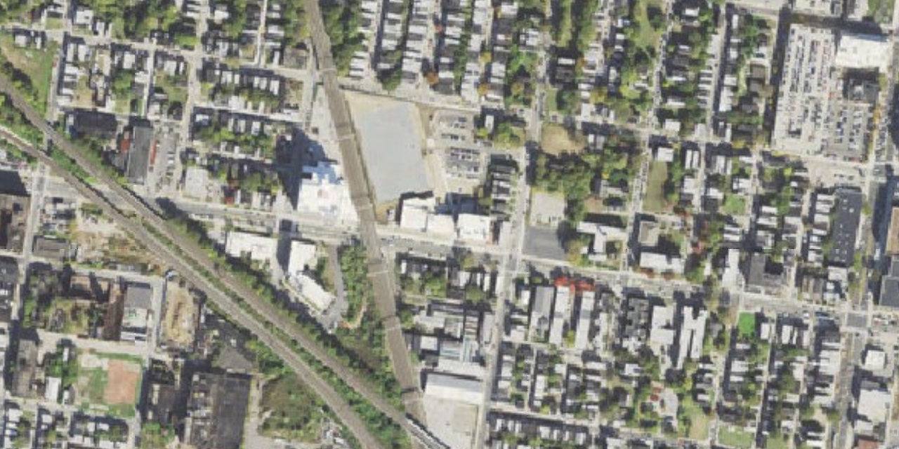 Aerial view of Cristo Rey Philadelphia High School