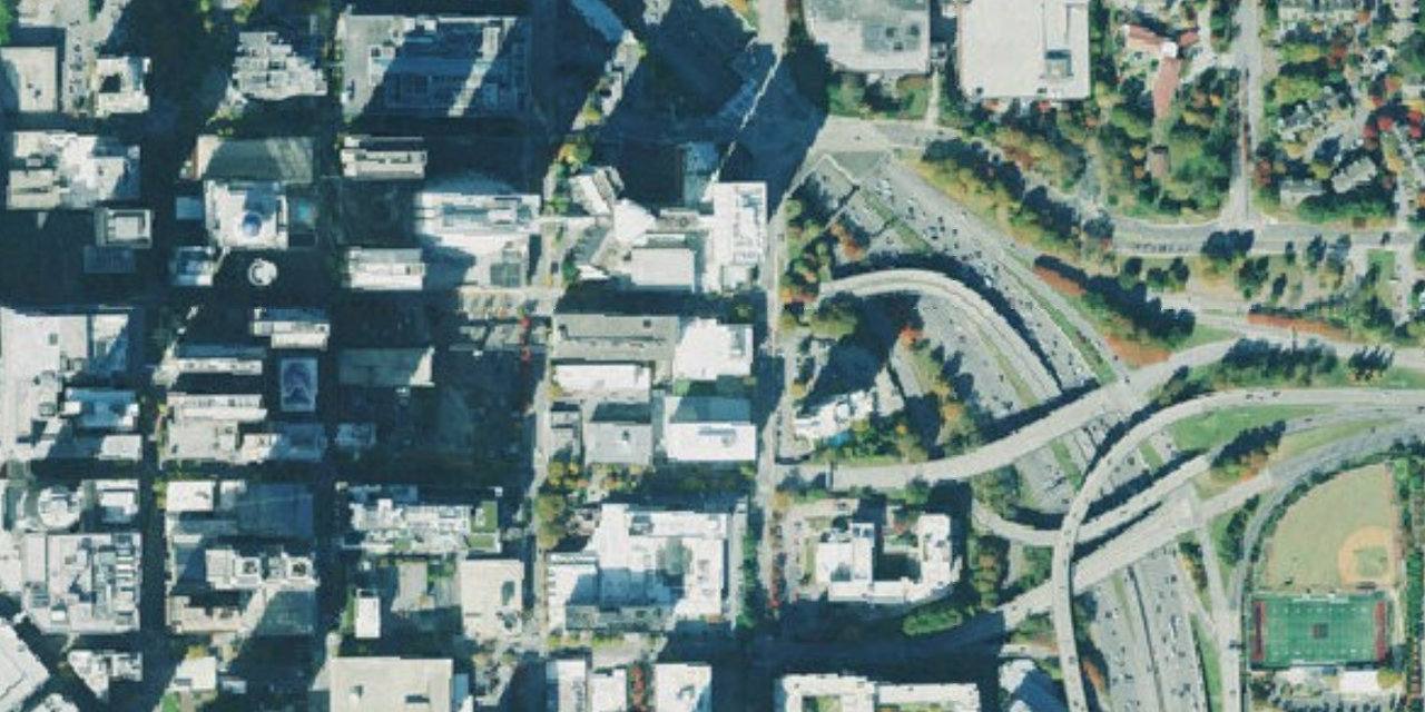 Aerial view of Cristo Rey Atlanta Jesuit High School
