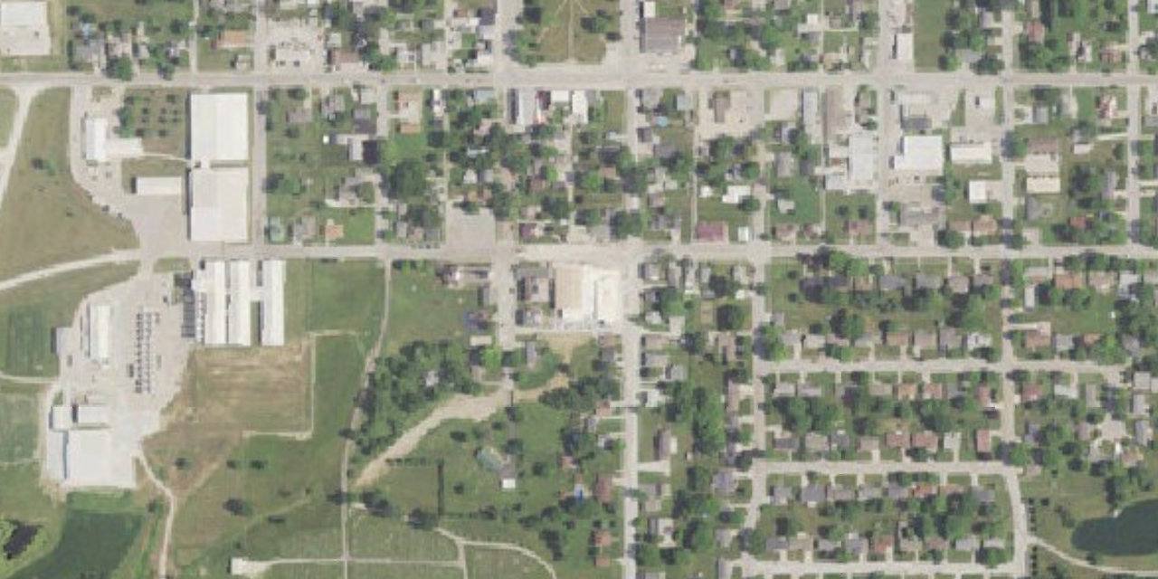 Aerial view of Holy Trinity Catholic Elementary