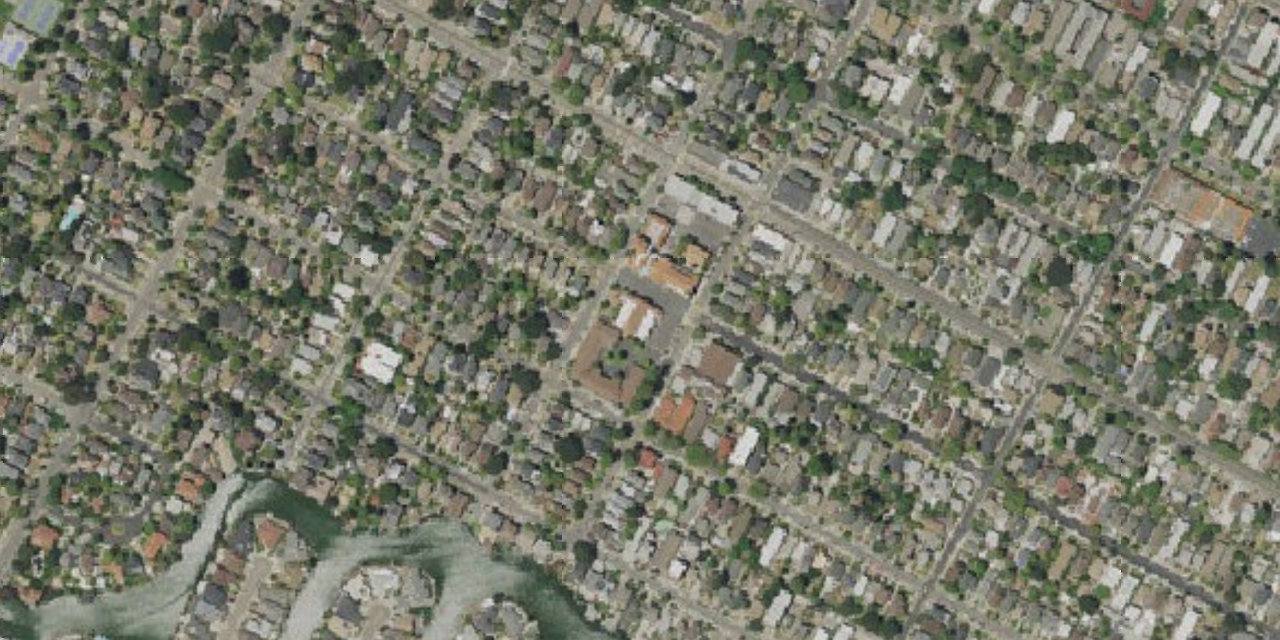 Aerial view of St. Joseph Notre Dame High School