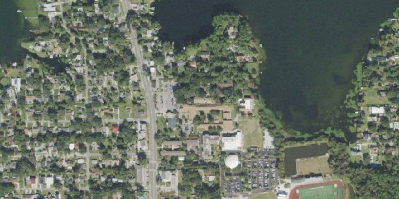 Aerial view of Morning Star Catholic School