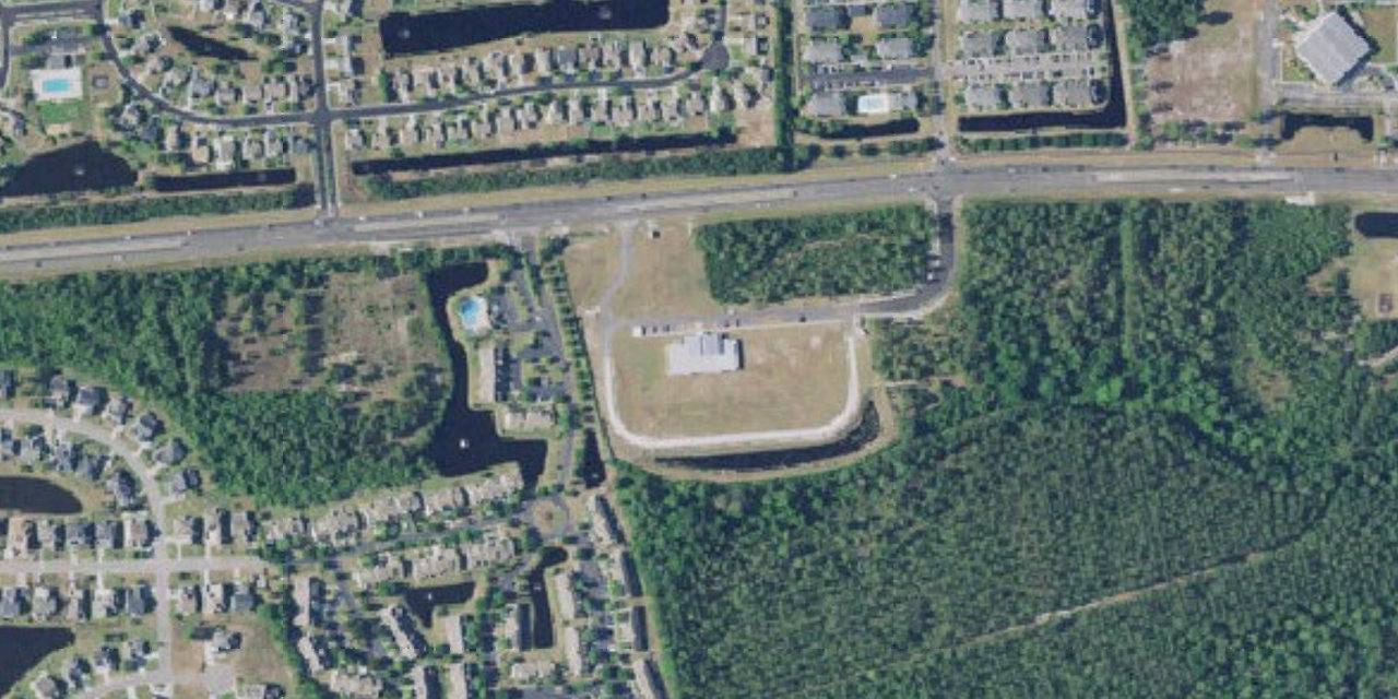 Aerial view of St. Elizabeth Ann Seton Catholic School