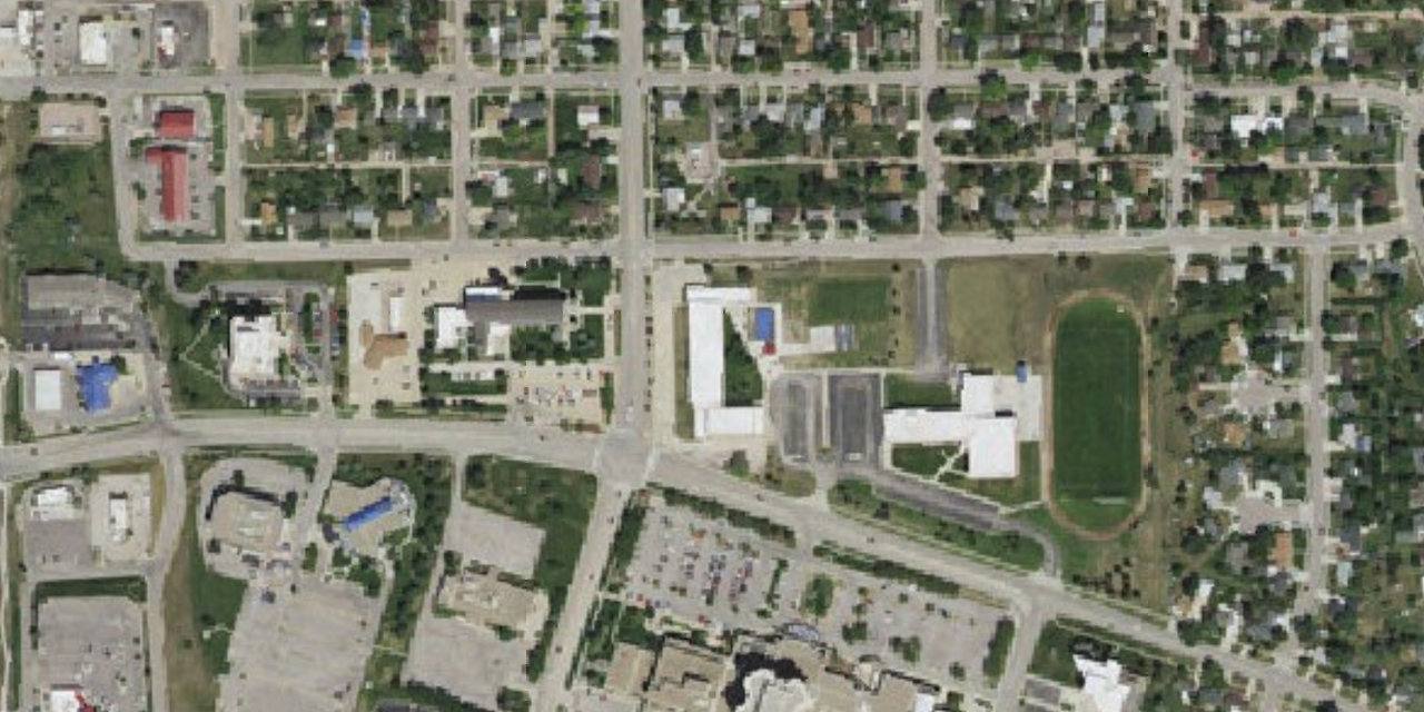 Aerial view of Rapid City Catholic School System
