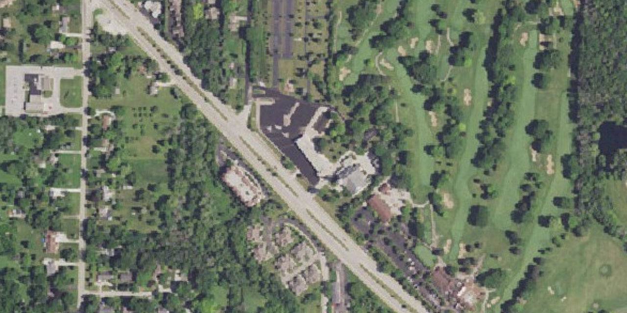 Aerial view of Chesterton Academy of Milwaukee