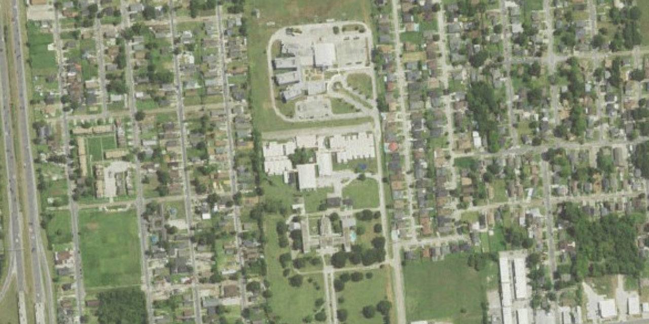 Aerial view of St. Mary's Academy