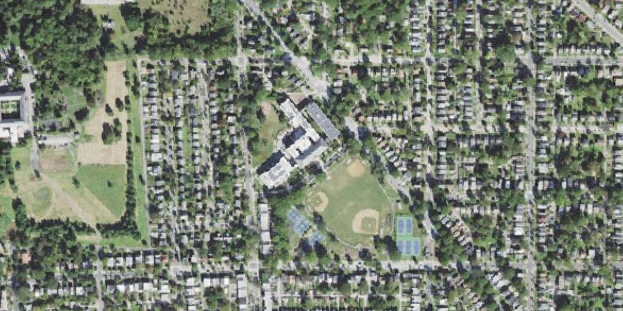 Aerial view of St. Jerome Institute