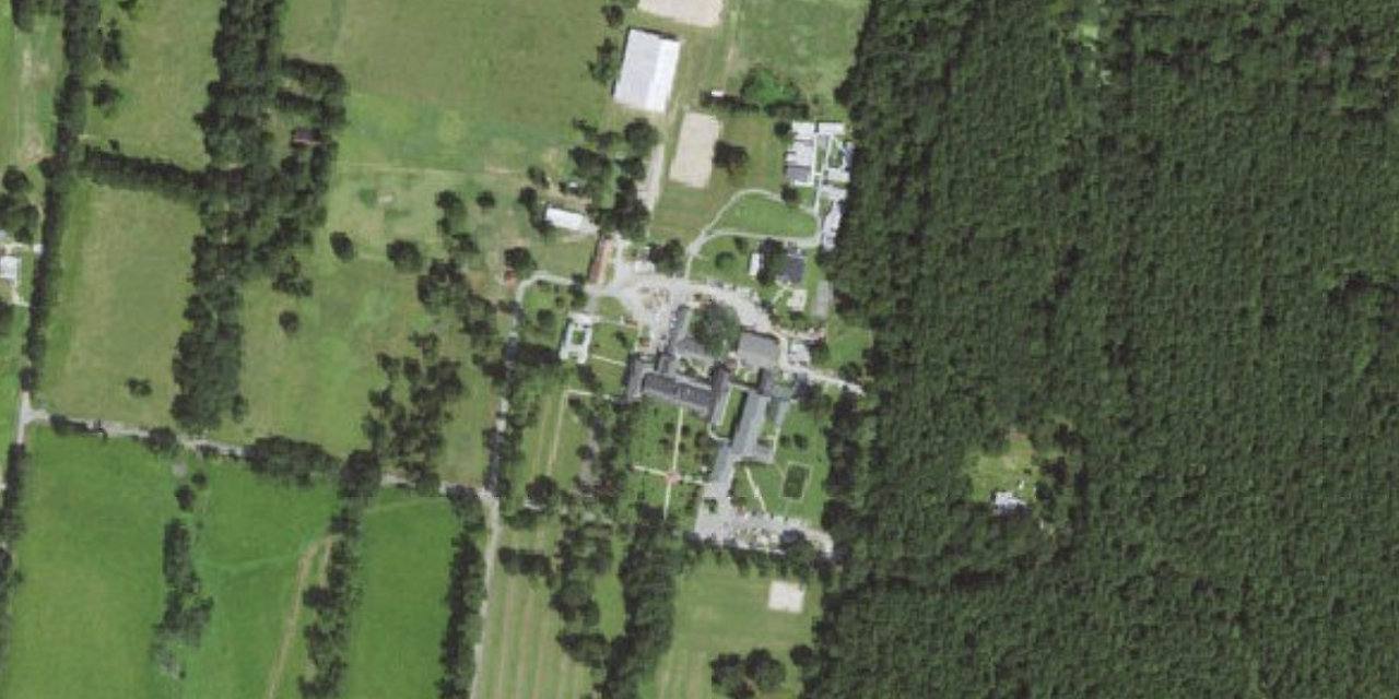 Aerial view of Berchmans Academy of the Sacred Heart / Schools of