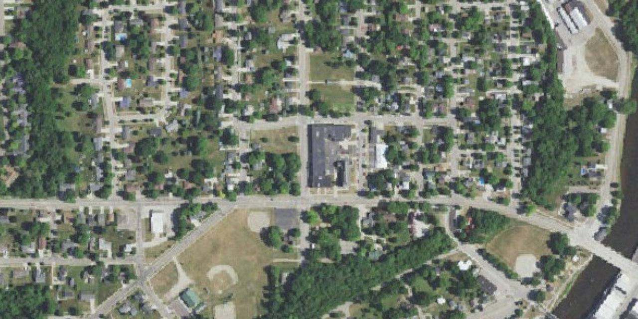 Vista aérea de St. Patrick School Pk-8