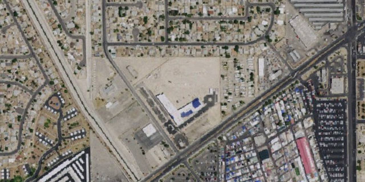 Aerial view of Cristo Rey St. Viator Las Vegas College Prep